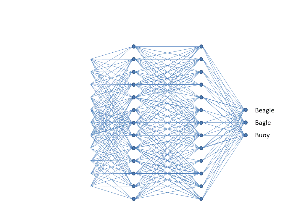 Animated artificial neural network
